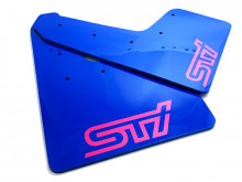 Performance Creations mud flaps WRX STI 2014+, blue with STI logo - RALLYFLAP-GRBBLSTI