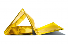 Zlatá samolepící termoochrana 30.5 x 61cm