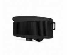 Mishimoto Subaru WRX/STI Performance top mount intercooler kit, black intercooler, black silicone, 2002-2007, MMTMIC-WRX-01BKBK