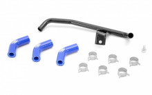 RCM / Samco uprated oil cooler water hose kit Impreza 1992-2007, Legacy 1992-2009, Forester 1996-2002, blue - RCM1322