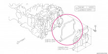 Gasket, rocker cover right Subaru BRZ 2013+, Forester XT 2013+, Impreza 2015+, WRX US 2014+ - 13270AA250