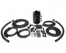 IAG V3 air oil separator street series aos for 08-14 WRX, 08-20 STI, 05-09 LGT, 09-13 FXT, Black - IAG-ENG-7181BK