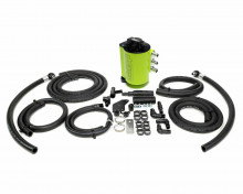 IAG V3 air oil separator street series aos for 08-14 WRX, 08-20 STI, 05-09 LGT, 09-13 FXT, Neon Yellow - IAG-ENG-7181NY