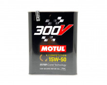 Racing motor oil Motul 300V 15W50 2 liters