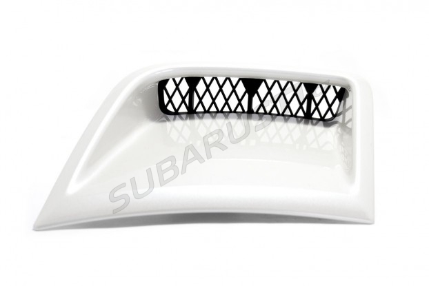 Bumper cover - left Impreza STI 2008-2014 - pearl white