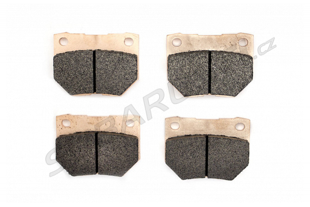 Carbone Lorraine RC6 rear brake pads for Impreza GT 1998-2000 (2 pistons), Impreza WRX 2001-2007, 4069RC6