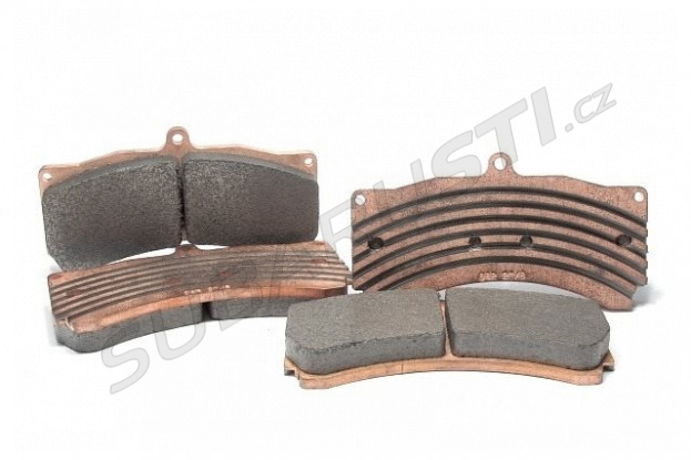 Carbone Lorraine front brake pads for AP Racing/D2 calipers RC8 - 5009W51T18RC8