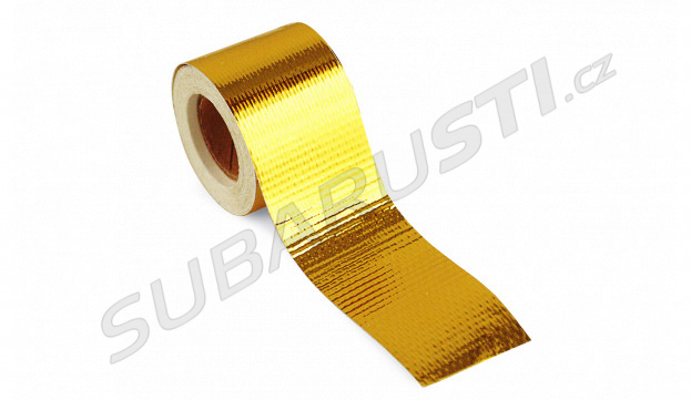 Zlatá samolepící tepelně izolační páska - 50mm x 9.1m