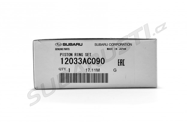 Piston ring set diesel 0.25 Impreza 2008-2011, Forester 2007+, Legacy 2007-2014 - 12033AC100