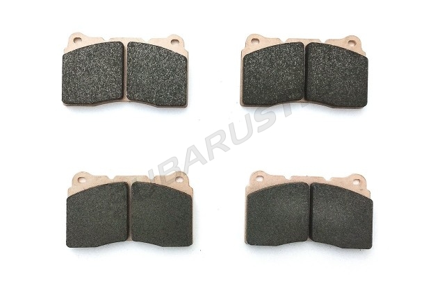 Carbone Lorraine RC6 front brake pads Impreza STI 2001-2014, WRX STI 2014-2017, EVO 5/6/7/8/9/10/10MR - CL4066RC6