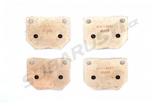 Carbone Lorraine RC6 rear brake pads for Impreza GT 1998-2000 (2 pistons), Impreza WRX 2001-2007, 4069RC6