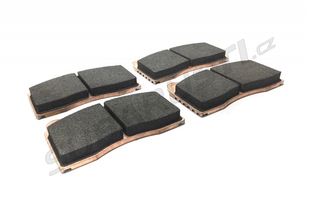 Carbone Lorraine RC8-R brake pads for Impreza STI 2001-2014, WRX STI 2014-2017, EVO 5/6/7/8/9/10/10MR - 4066T16RC8R