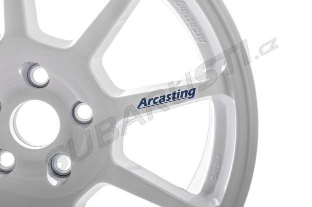 Závodní kola Arcasting ZAR 8x18 5x100 ET46 56.1, bílá Impreza GT 1992-2000, STI 2001-2005, WRX 2001-2014