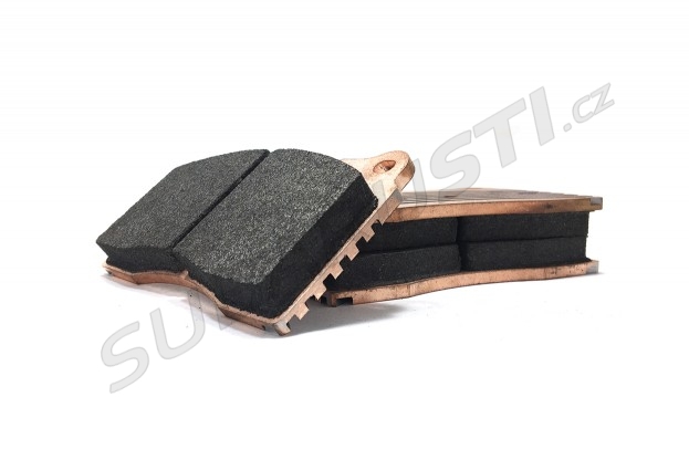 Carbone Lorraine RC8-R brake pads for Impreza STI 2001-2014, WRX STI 2014-2017, EVO 5/6/7/8/9/10/10MR - 4066T16RC8R