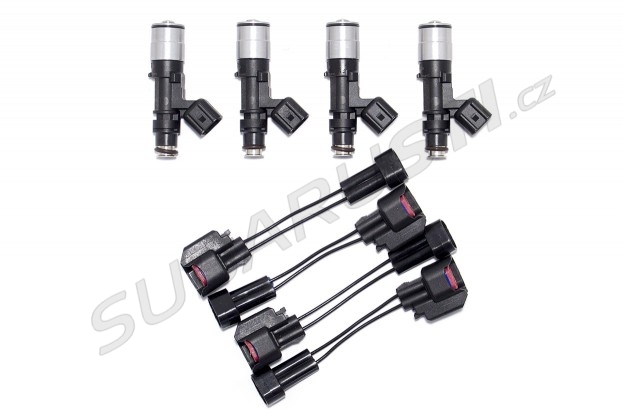 Injector Dynamics 1050cc/min high impedance fuel injector set of 4 Impreza WRX/STI top feed- 1050.48.11.WRX.4