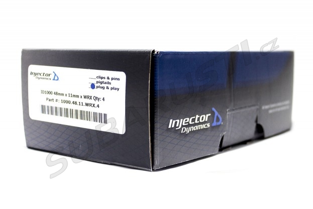 Injector Dynamics 1050cc/min high impedance fuel injector set of 4 Impreza WRX/STI top feed- 1050.48.11.WRX.4