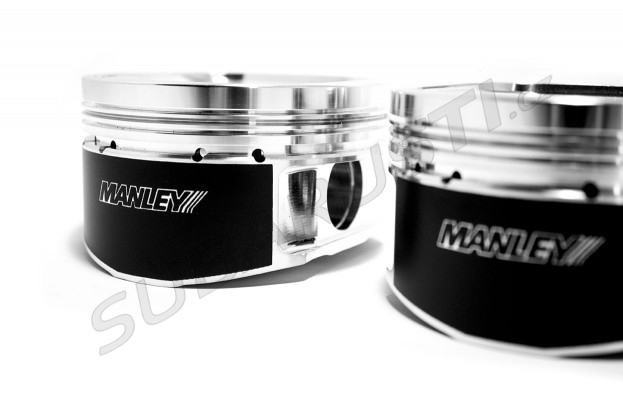 Manley Performance engine piston set standard (stroker 2.2l) 92.50 mm 8.5:1 Subaru WRX EJ205 1998-2005 - 620005C-4