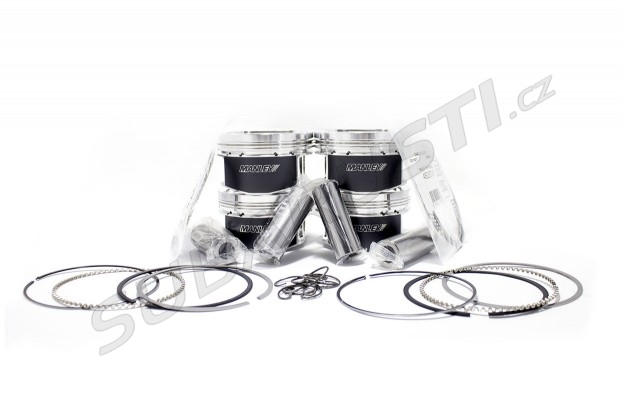 Manley Performance engine piston set standard (stroker 2.2l) 92.50 mm 8.5:1 Subaru WRX EJ205 1998-2005 - 620005C-4