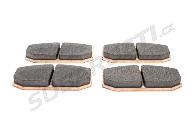 Carbone Lorraine RC5+ front brake pads for Impreza WRX/GT (4 piston)