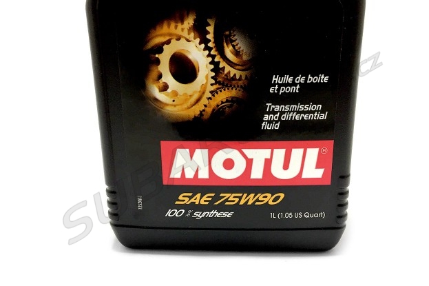 Motul gear 75W90 transmission oil set