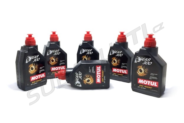 Set převodového oleje Motul Gear 75w90