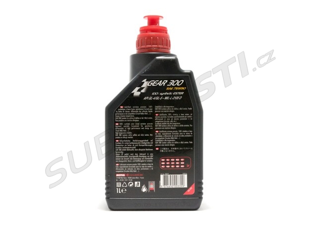 Motul gear 75W90 transmission oil set