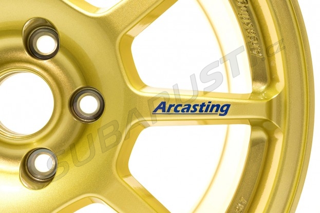 Wheel Arcasting ZAR 8x18 5x114.3 56.1 ET46 gold Impreza STI 2005-2014, WRX STI 2014+