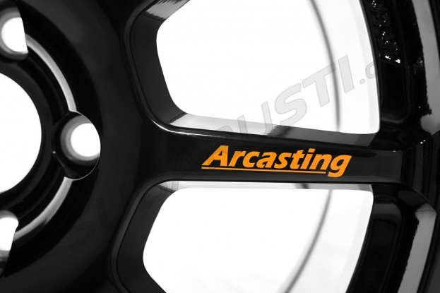 Wheel Arcasting ZAR 8x18 5x114.3 ET46 56.1, black matte Impreza STI 2006-2018, Levorg