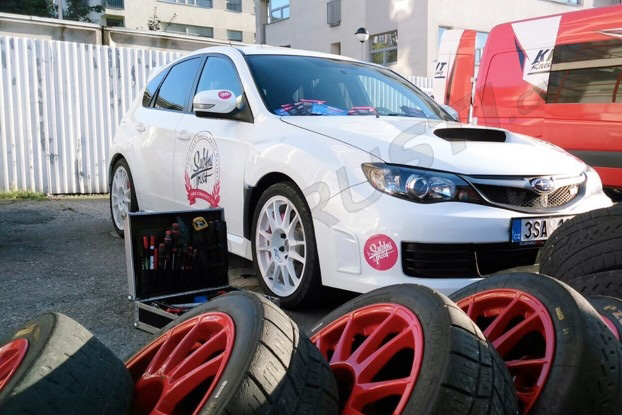 Evo Corse Sanremo 8x18, ET45, Yaris GR, Evo 6/7/8/9, STI 2007-2018 – Bílá