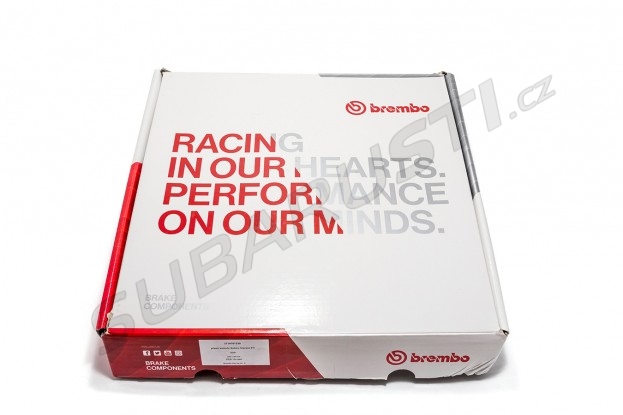 Brake disc front Brembo racing Subaru Impreza STI 2005-2014, WRX STI 2014-2017 5x114.3 - 19.7812.30