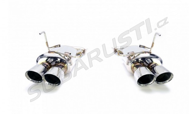 Rear Subaru mufflers STI 2015+