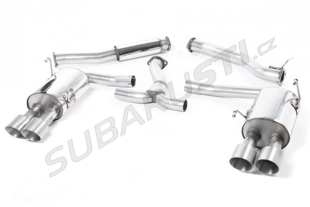 Milltek pro stainless steel exhaust set Impreza 2012-2015 sedan 