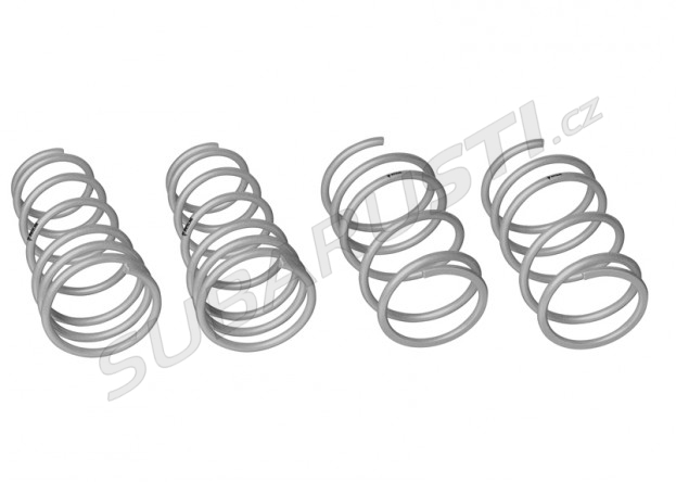 Whiteline front and rear coil springs - lowered Subaru Impreza WRX/STI 2008-2014 - WSK-SUB004