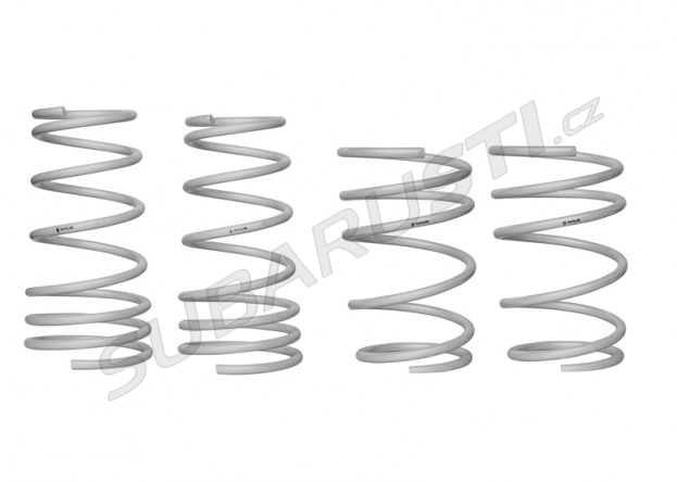 Whiteline front and rear coil springs - lowered Subaru Impreza WRX/STI 2001-2007 - WSK-SUB003