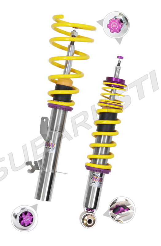 Coilover kit KW variant 3 Subaru Impreza STI 2008-2014, 35245016