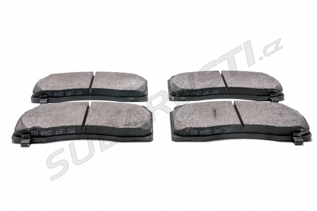 Performance Friction brake pads front EVO 5/6/7/8/9/10, Impreza STI 2001-2014, WRX STI 2014-2017 - 1001.11