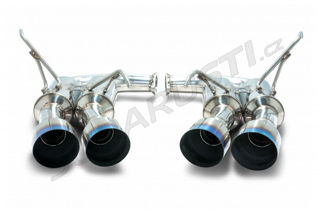 Stainless catback exhaust system Invidia GEMINI R400 STI 2012-2018