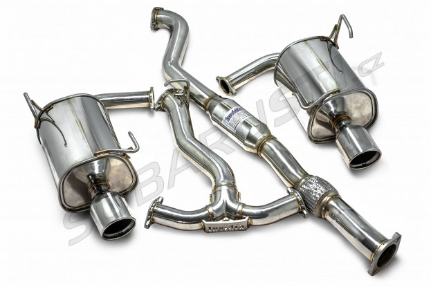 2008 Invidia Q300 Forester XT stainless catback exhaust system