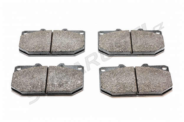 Ferodo DS2500 brake pads for Impreza GT 1998-2000 (4 pistons), Impreza WRX 2001-2007, FCP986H