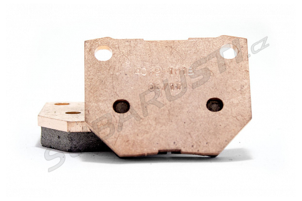 Rear brake pads Carbone Lorraine RC5+ Impreza GT/RA (2 piston), WRX 2001-2007 (2 piston)