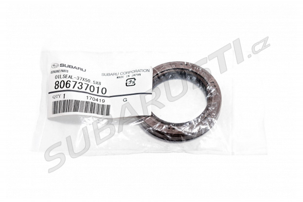 Oil seal, crankshaft front Subaru diesel 37x50.5x8, 806737010