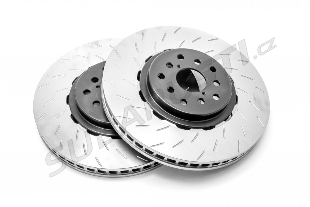 Performance Friction brake disc V3, front, slotted, right, 348mm, EVO 10 - 348.044.64