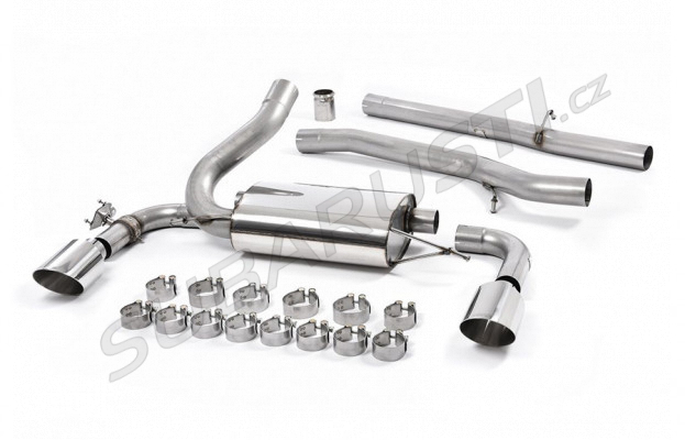 Stainless exhaust Milltek sport Focus RS 2016+ (catback)