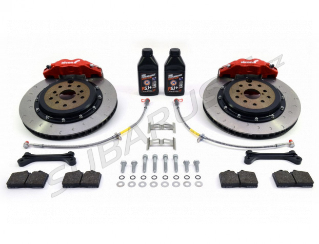 Alcon brake kit - rear, 4 piston, 343mm Impreza GT/WRX/STI 2001-2007