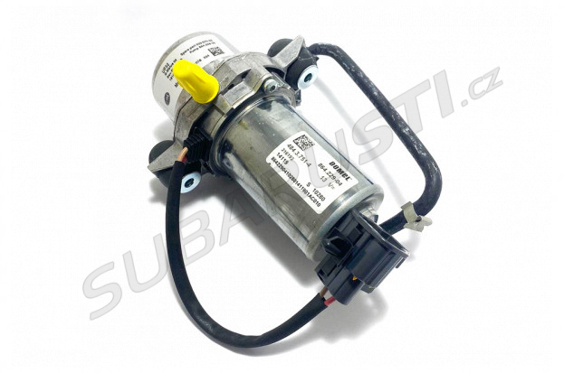 Power brake booster vacuum pump