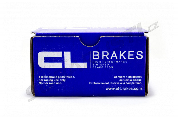 Carbone Lorraine RC6 rear brake pads for Impreza GT 1998-2000 (2 pistons), Impreza WRX 2001-2007, 4069RC6