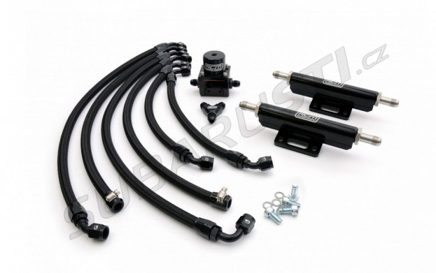 RCM parallel fuel rail kit / RCM performance fuel regulator Impreza GT/WRX/STI