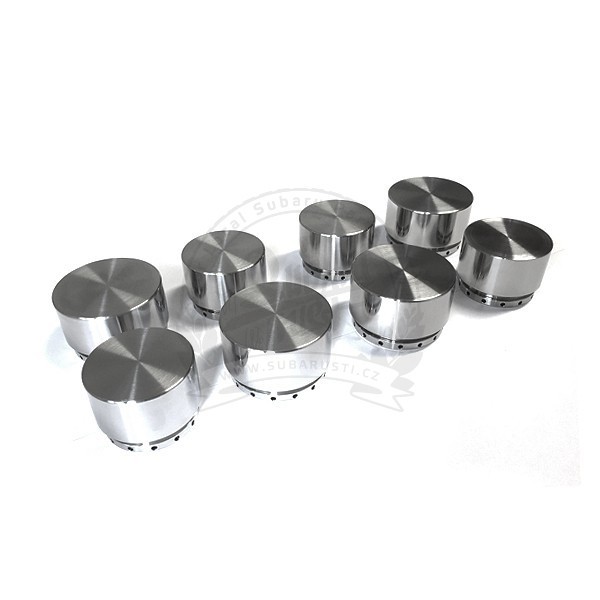 Set of stainless steel pistons for 2 Brembo brakes
