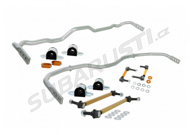 Set předního a zadního stabilizátoru 24mm Whiteline Toyota Yaris GR 2020