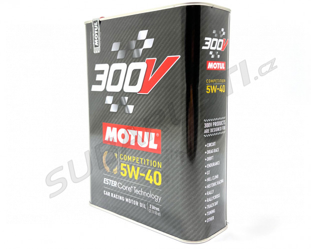 Racing motor oil Motul 300V Competition 5W40 2L - 110817